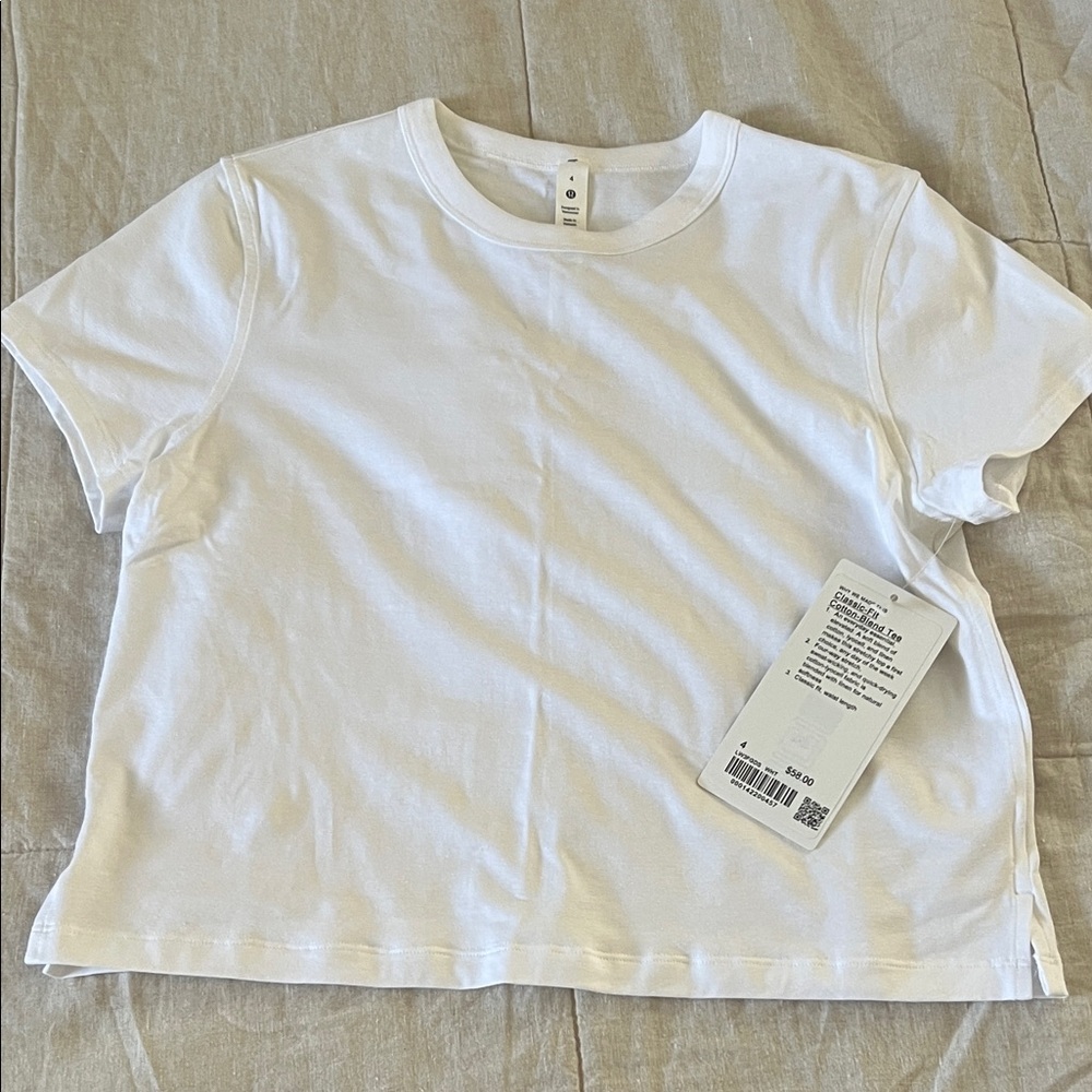 Lululemon White Tee Shirt